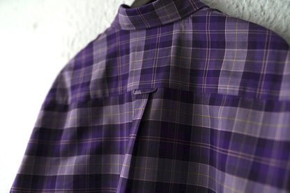 CHECKED SHIRT オーバーサイズチェックシャツ / ACNE STUDIOS(アクネストゥディオス)