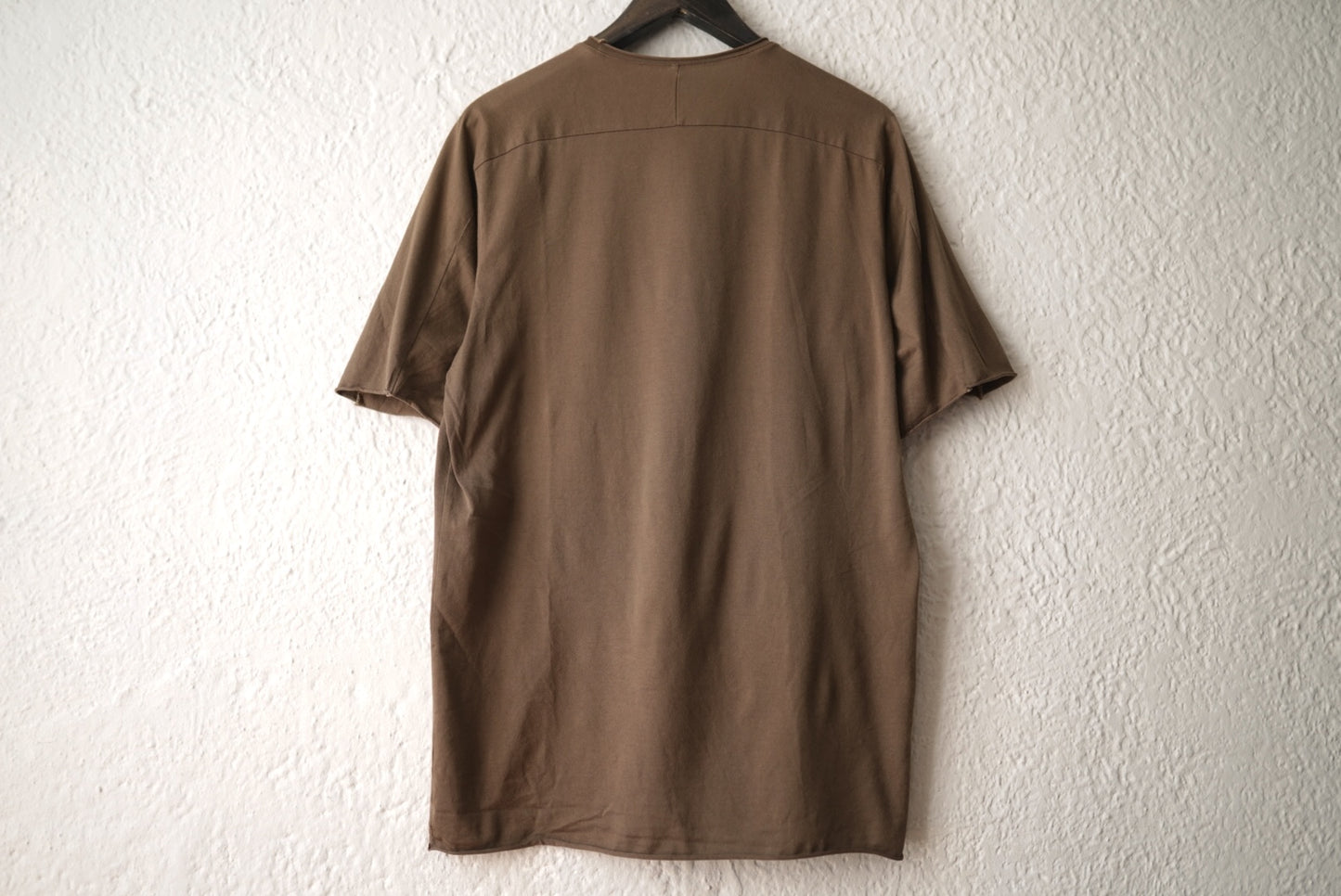 コットンカットソー クルーネック半袖Tシャツ カーキ / ware(ウェアー)