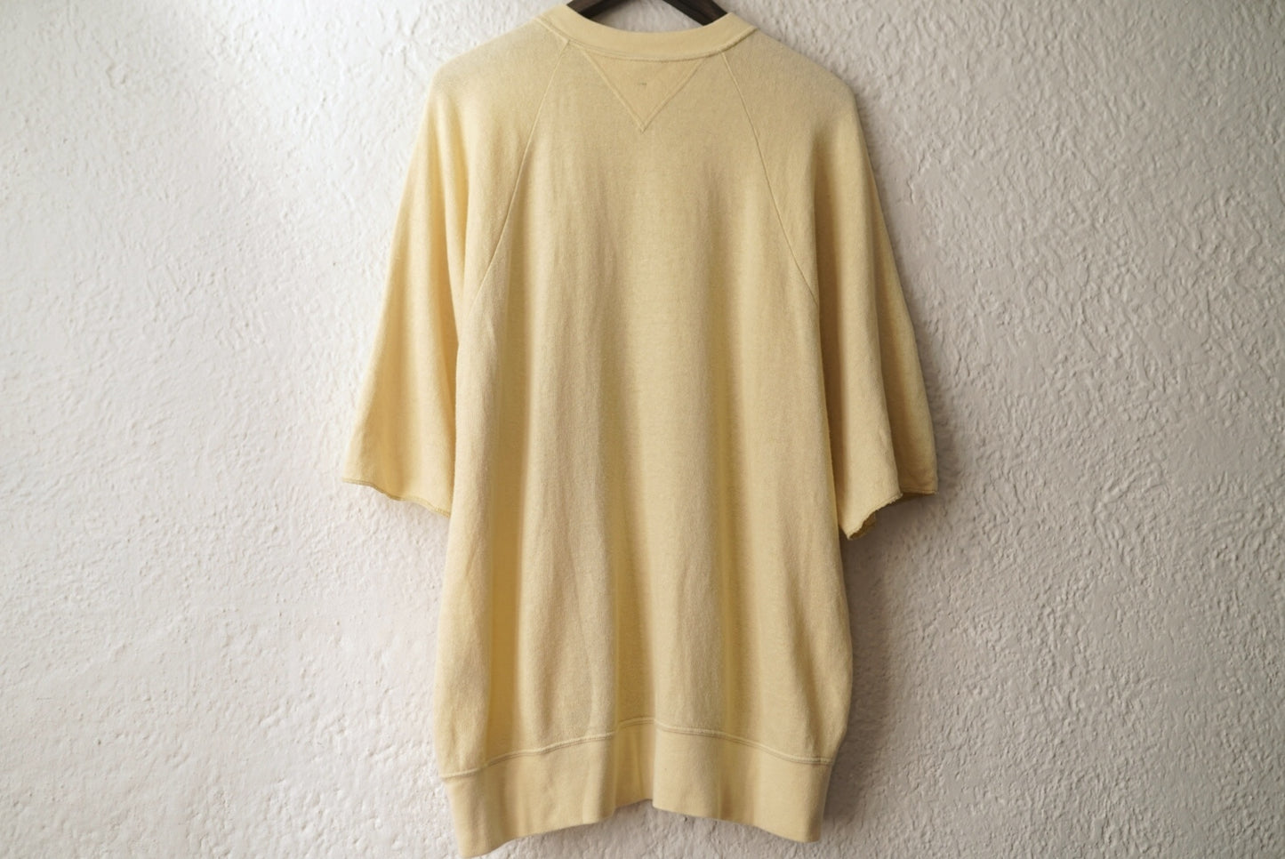 22SS CARL -PT 裏起毛半袖スウェットトップス / FilMelange(フィルメランジェ)