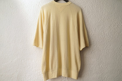 22SS CARL -PT 裏起毛半袖スウェットトップス / FilMelange(フィルメランジェ)