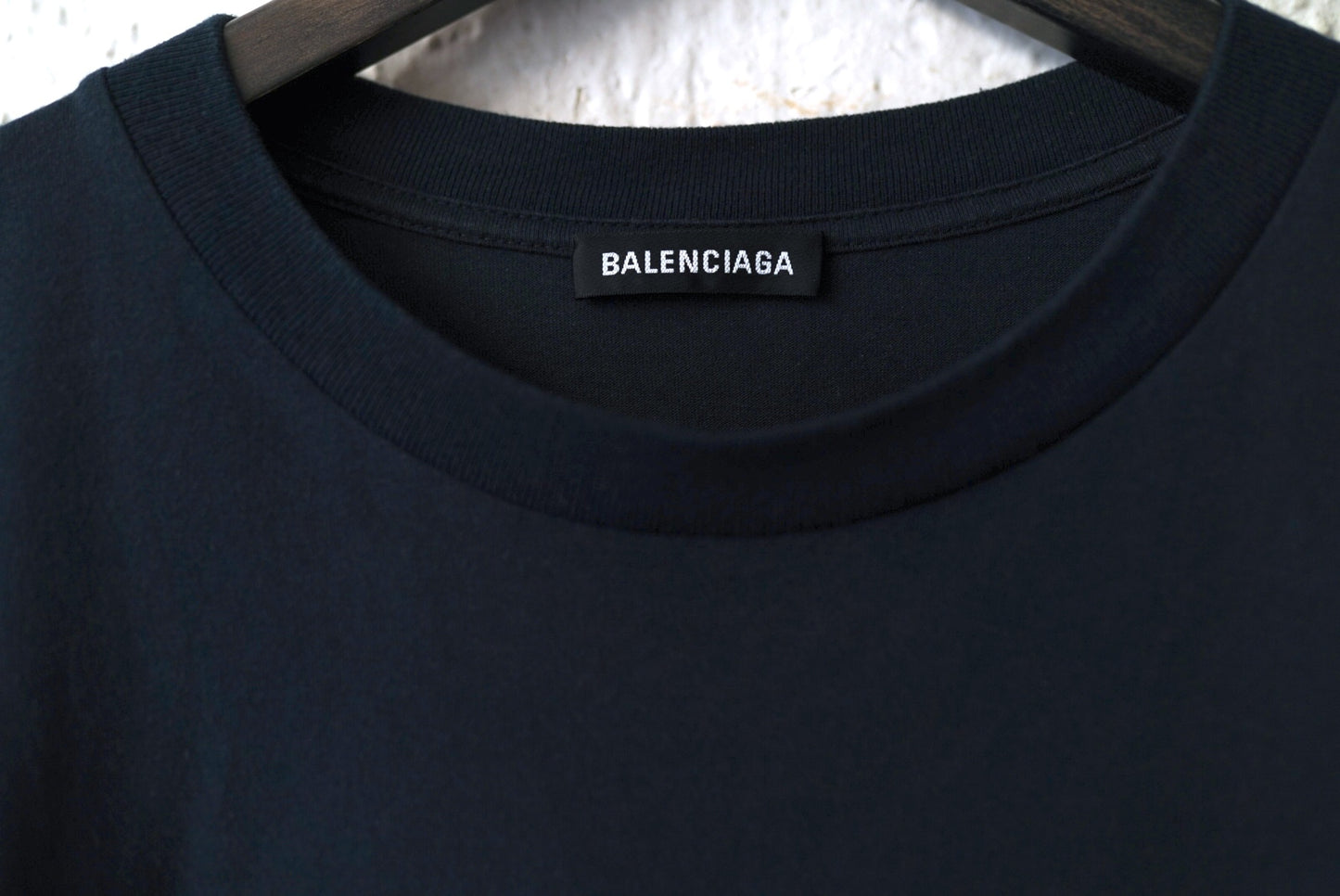 19AW EST.1917 刺繍ロゴオーバーサイズ半袖Tシャツ / BALENCIAGA(バレンシアガ)