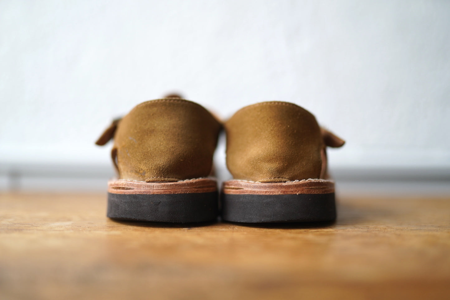 ORLEANS オルレアン スウェードレザーグルカサンダル / BRUSCHETTA SHOES(ブルスケッタシューズ)