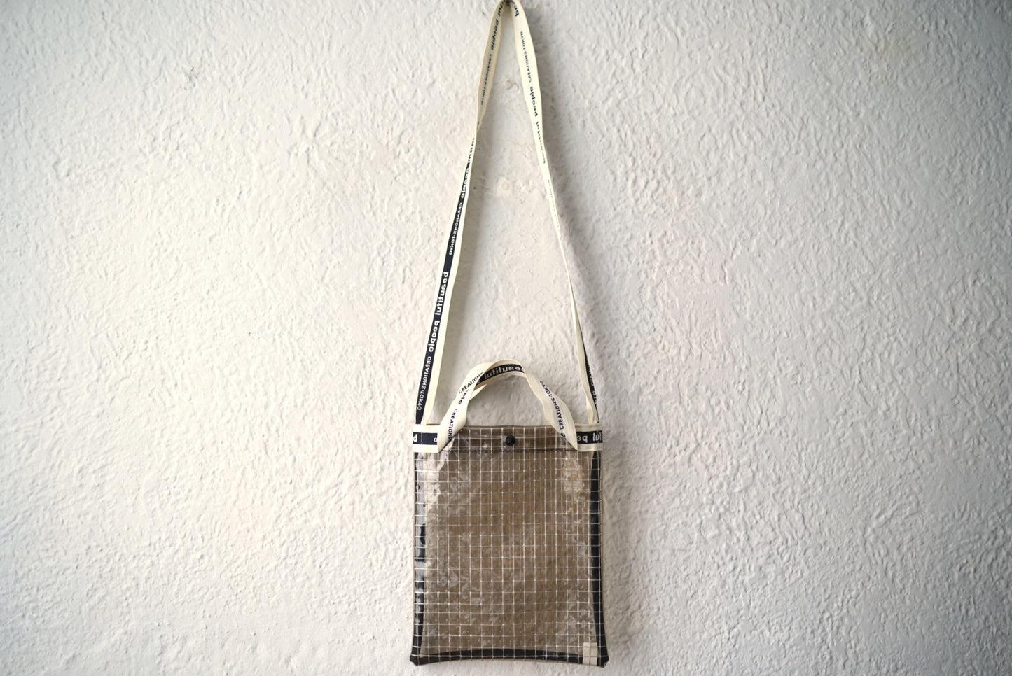 Vinyl Logo Tape Shoulder Bag ビニールロゴテープショルダーバッグ / Beautiful People(ビューティフルピープル)