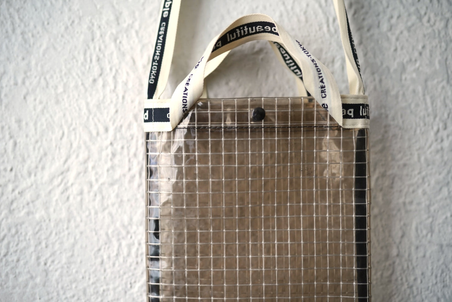 Vinyl Logo Tape Shoulder Bag ビニールロゴテープショルダーバッグ / Beautiful People(ビューティフルピープル)