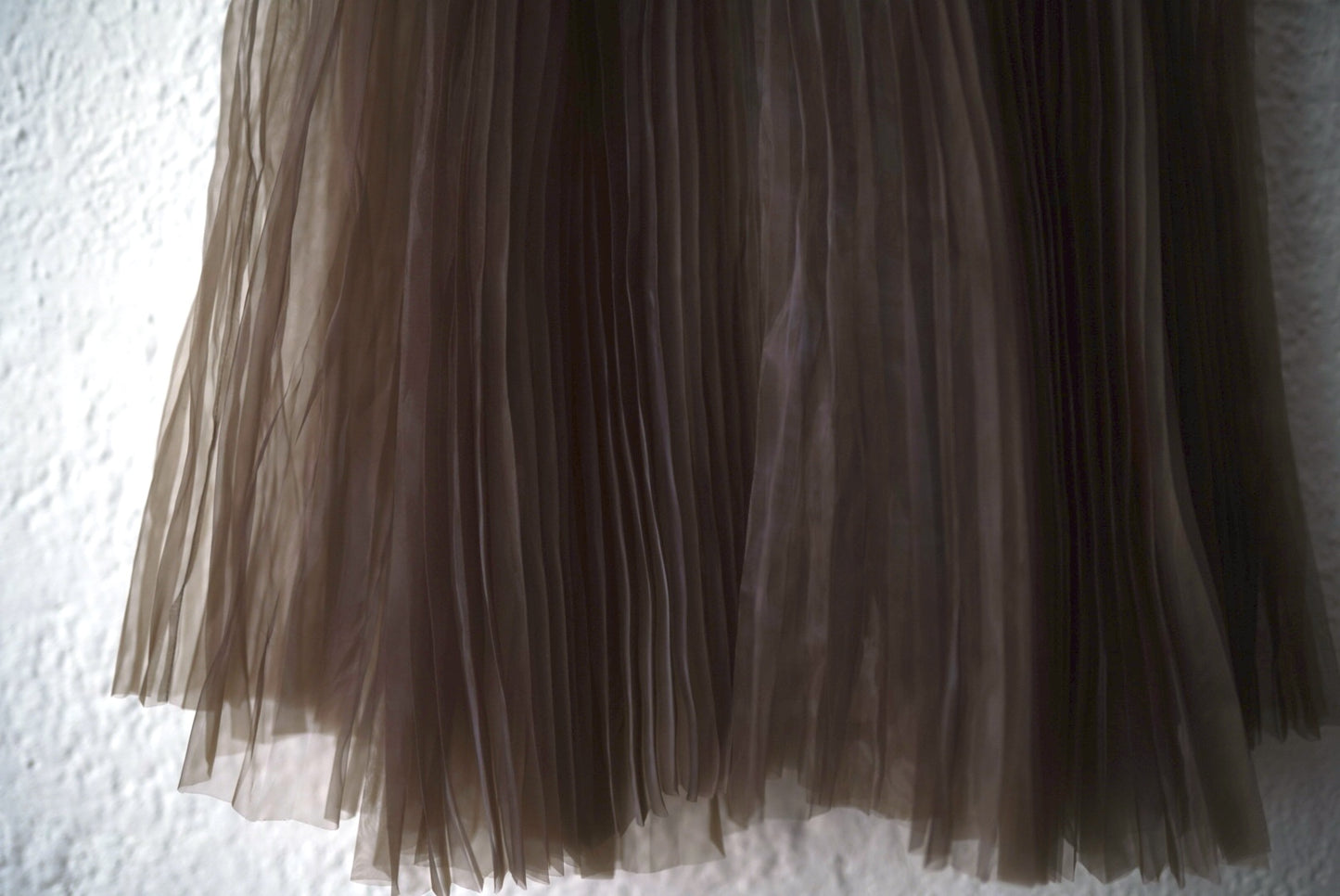 18SS オーガンジープリーツスカート / HYKE(ハイク)