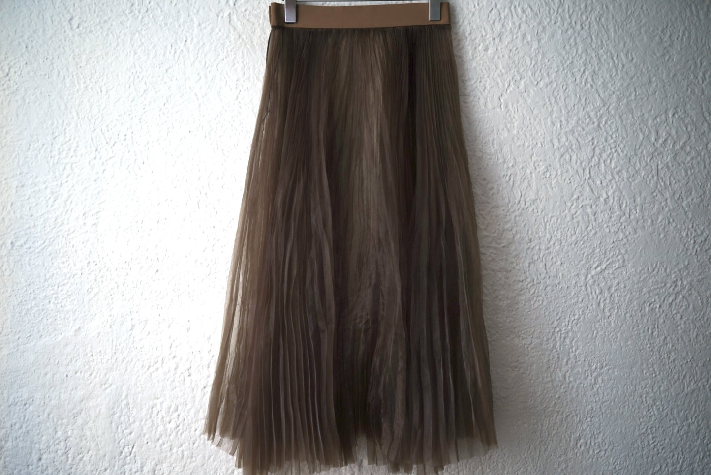 18SS オーガンジープリーツスカート / HYKE(ハイク)