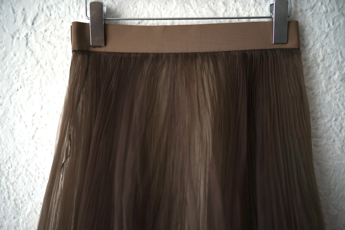 18SS オーガンジープリーツスカート / HYKE(ハイク)