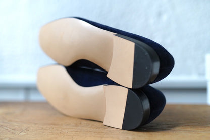 “BUQUE” ATELIER別注 ベルベットスリッポン / LEVER(リーバー) takayuki hashimoto