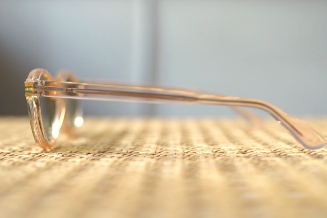 1950's Parisian パリジャン セルフレームアイウェア 眼鏡 ローズ / frame france(フレームフランス)