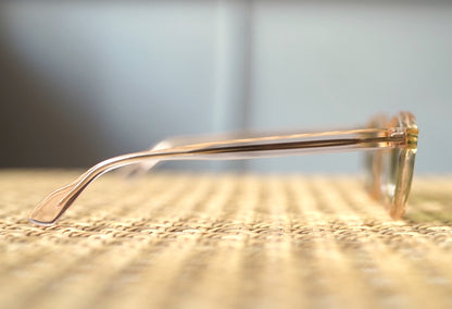 1950's Parisian パリジャン セルフレームアイウェア 眼鏡 ローズ / frame france(フレームフランス)