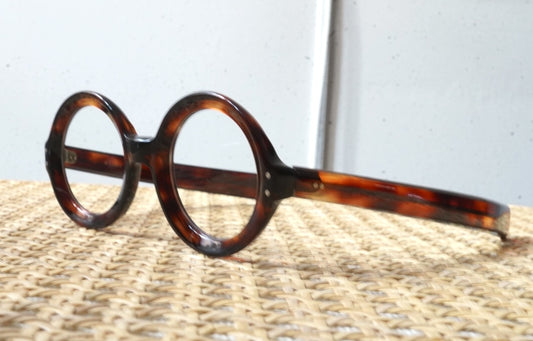 1960's CORBUSIER TELEVISION ROUND セルフレーム アイウェア 眼鏡 / frame france(フレームフランス)