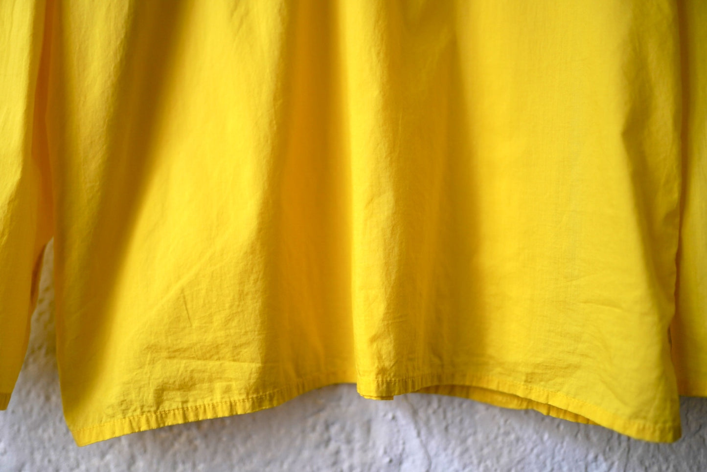 Grandpa Shirt グランパシャツ イエロー / Paul Harnden(ポールハーデン)