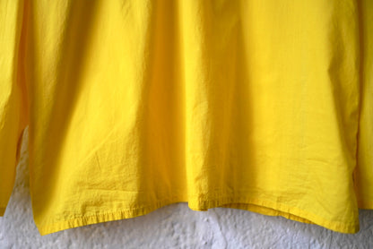 Grandpa Shirt グランパシャツ イエロー / Paul Harnden(ポールハーデン)