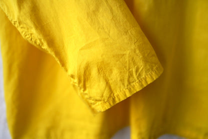 Grandpa Shirt グランパシャツ イエロー / Paul Harnden(ポールハーデン)