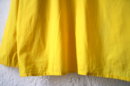 Grandpa Shirt グランパシャツ イエロー / Paul Harnden(ポールハーデン)