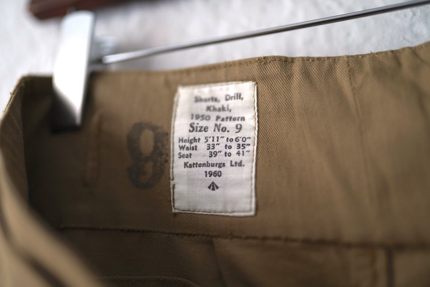 1960's BRITISH ARMY GURKHA SHORTS グルカショーツ カーキ / Vintage(ヴィンテージ)