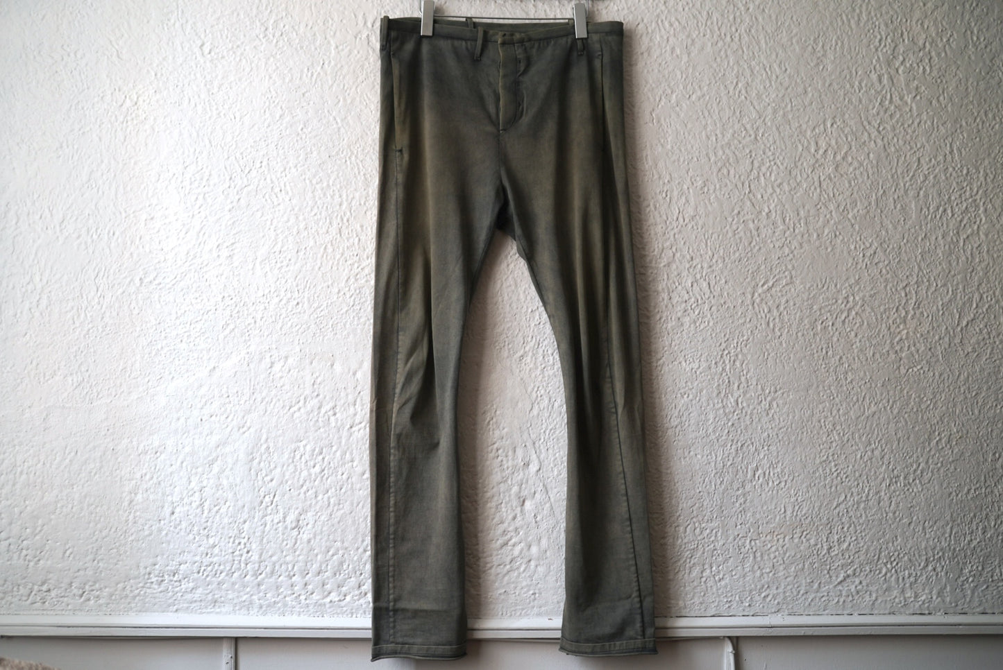 コットンジャージーストレートパンツ / LABEL UNDER CONSTRUCTION(レーベルアンダーコンストラクション)