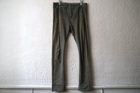 コットンジャージーストレートパンツ / LABEL UNDER CONSTRUCTION(レーベルアンダーコンストラクション)