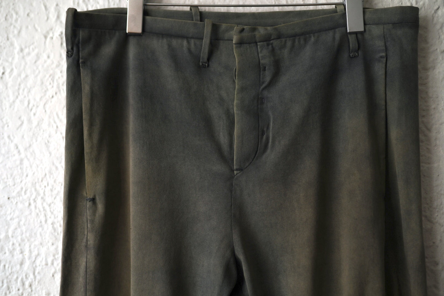 コットンジャージーストレートパンツ / LABEL UNDER CONSTRUCTION(レーベルアンダーコンストラクション)