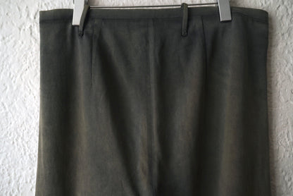 コットンジャージーストレートパンツ / LABEL UNDER CONSTRUCTION(レーベルアンダーコンストラクション)