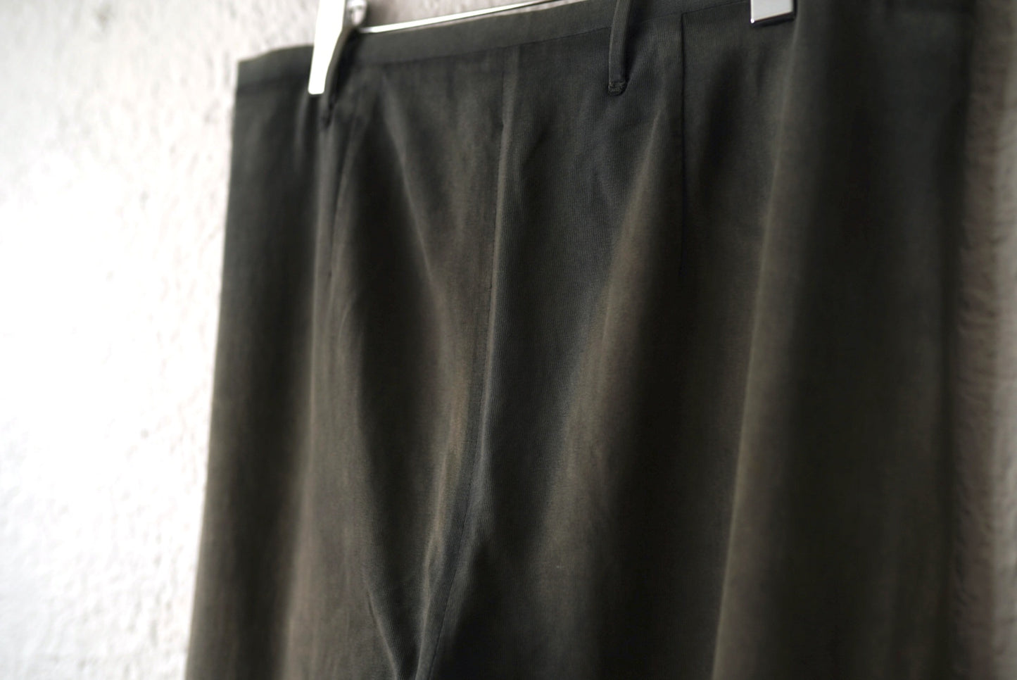 コットンジャージーストレートパンツ / LABEL UNDER CONSTRUCTION(レーベルアンダーコンストラクション)