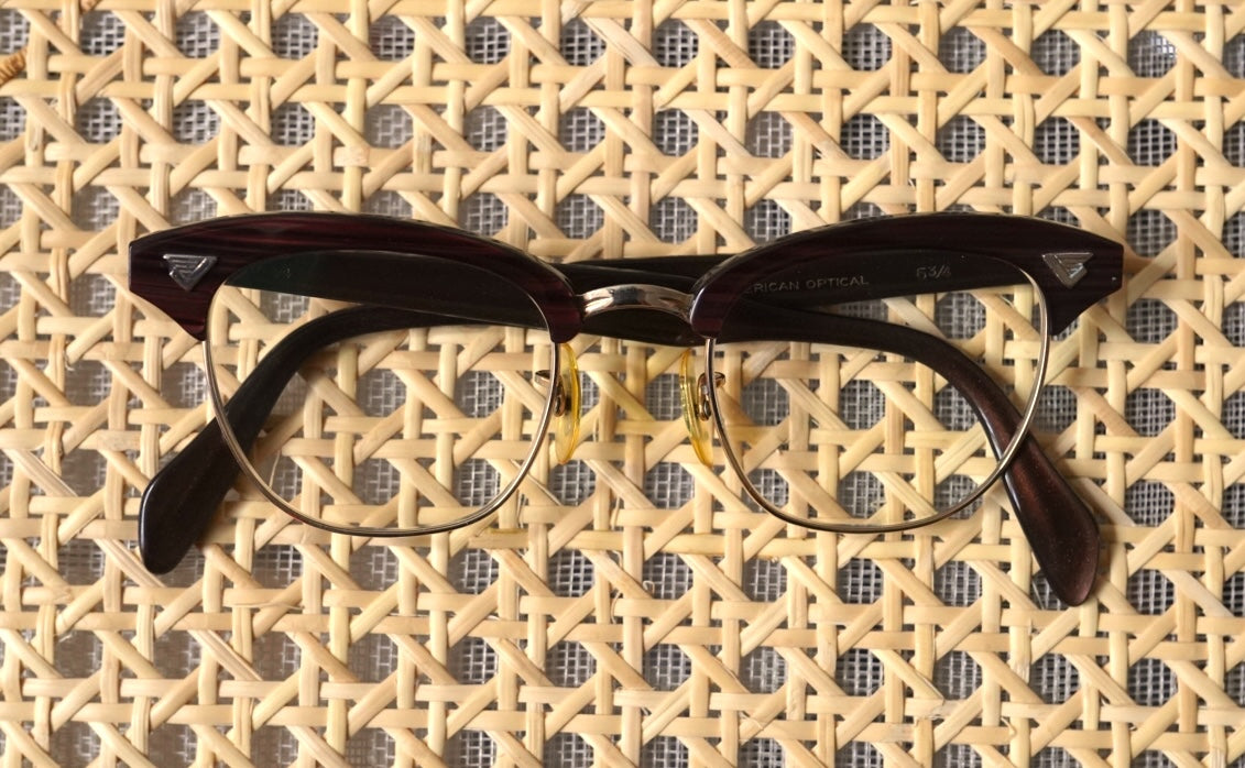 1950's~1960's INFLUENTIAL MALCOLM X セルフレームアイウェア 眼鏡 / American Optical(アメリカンオプティカル)