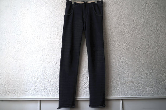 14SS Slim Jeans コットンジャージージーンズパンツ / taichi murakami(タイチムラカミ)