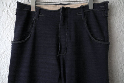 14SS Slim Jeans コットンジャージージーンズパンツ / taichi murakami(タイチムラカミ)