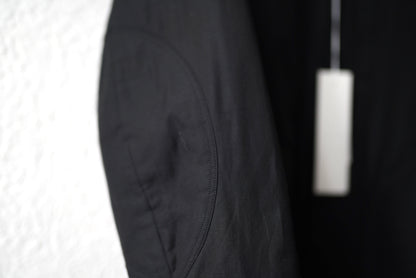 20AW 塩縮コットンキュプラ中綿ノーカラージャケット / 山内