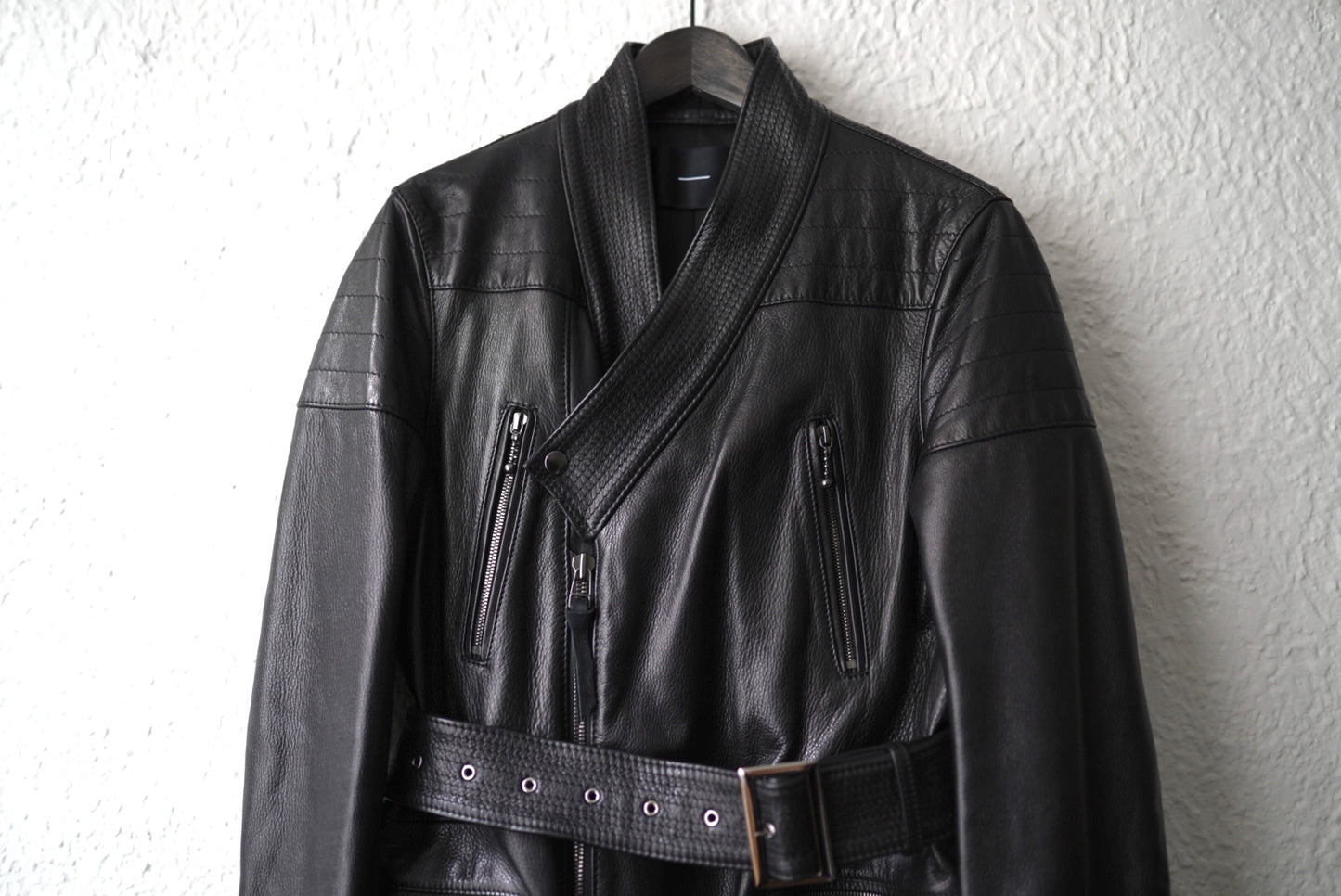 17AW YOROI RIDER'S COAT ヨロイライダースコート レザージャケット / [-] MINUS(マイナス)