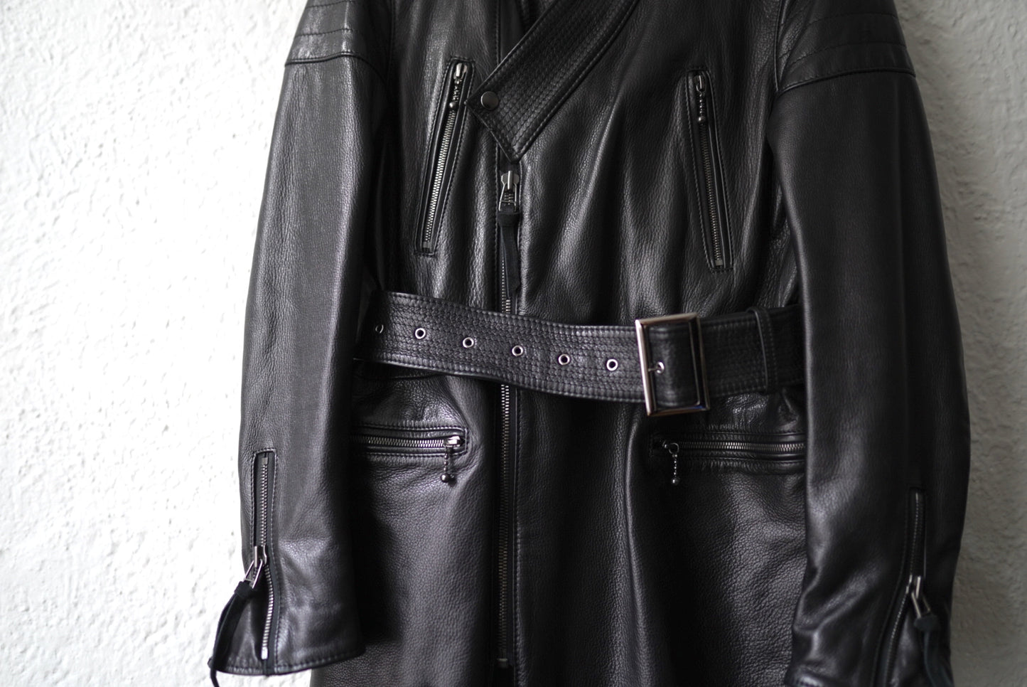 17AW YOROI RIDER'S COAT ヨロイライダースコート レザージャケット / [-] MINUS(マイナス)