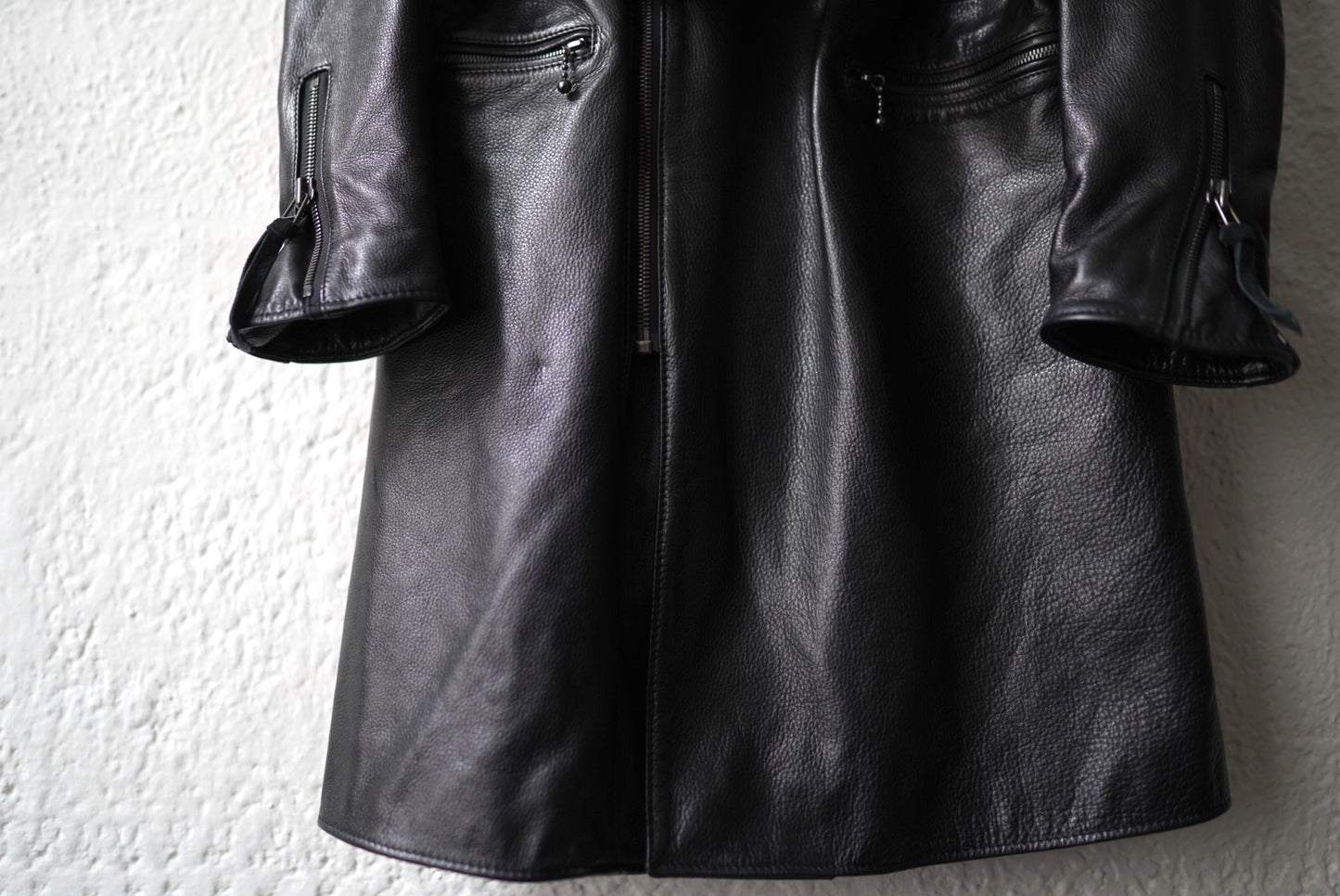 17AW YOROI RIDER'S COAT ヨロイライダースコート レザージャケット / [-] MINUS(マイナス)
