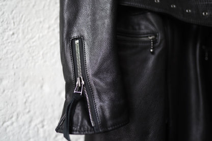 17AW YOROI RIDER'S COAT ヨロイライダースコート レザージャケット / [-] MINUS(マイナス)