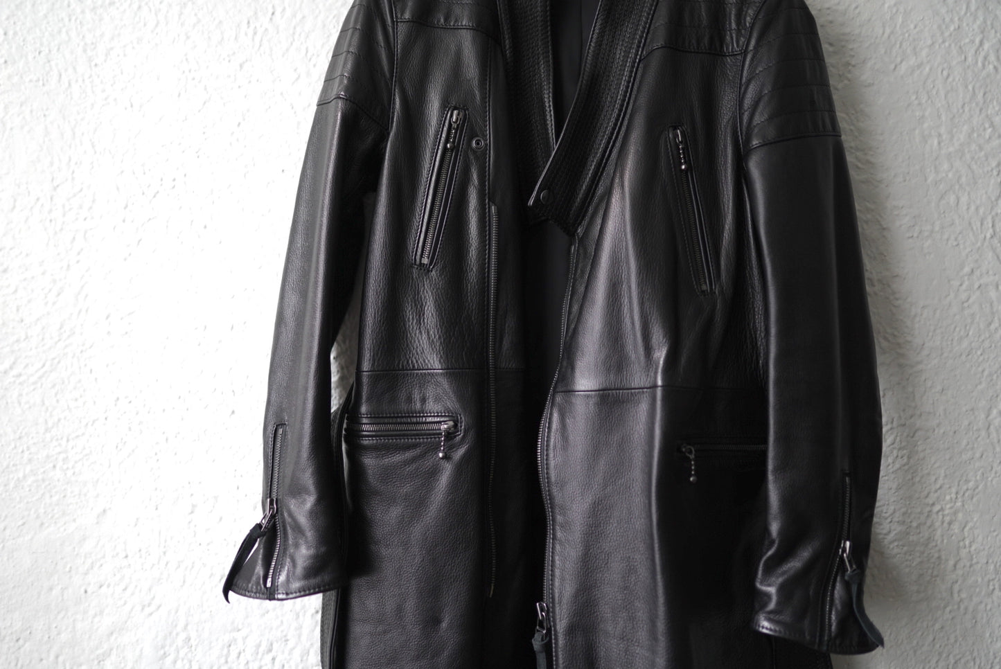 17AW YOROI RIDER'S COAT ヨロイライダースコート レザージャケット / [-] MINUS(マイナス)