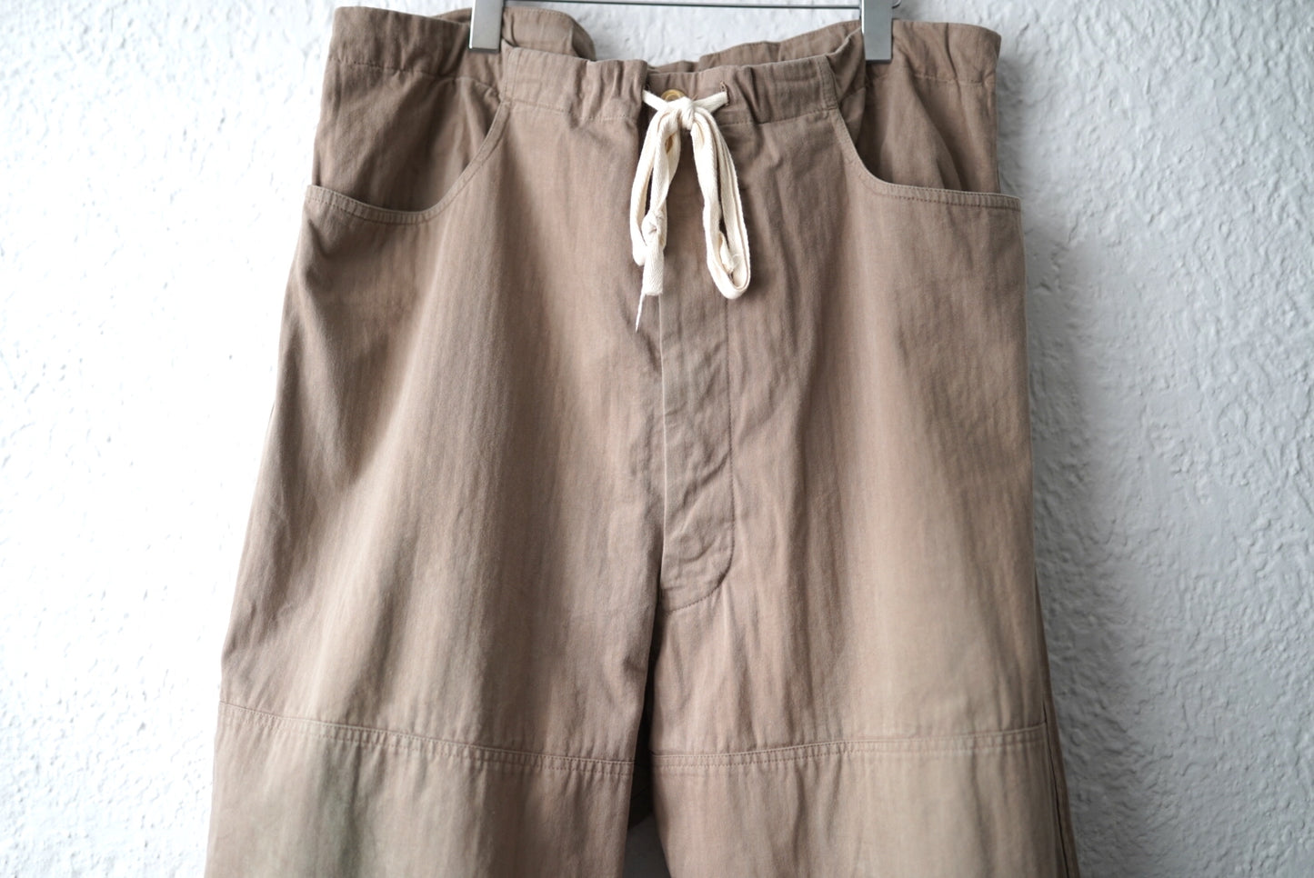 17SS Gardeners Pants コットンヘリンボーンガーデナーパンツ / Paul Harnden(ポールハーデン)