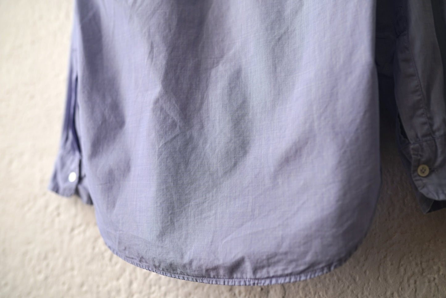 ダブルポケットシャツ ブルー / Paul Harnden(ポールハーデン)