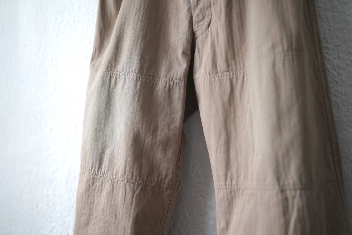 17SS Gardeners Pants コットンヘリンボーンガーデナーパンツ / Paul Harnden(ポールハーデン)