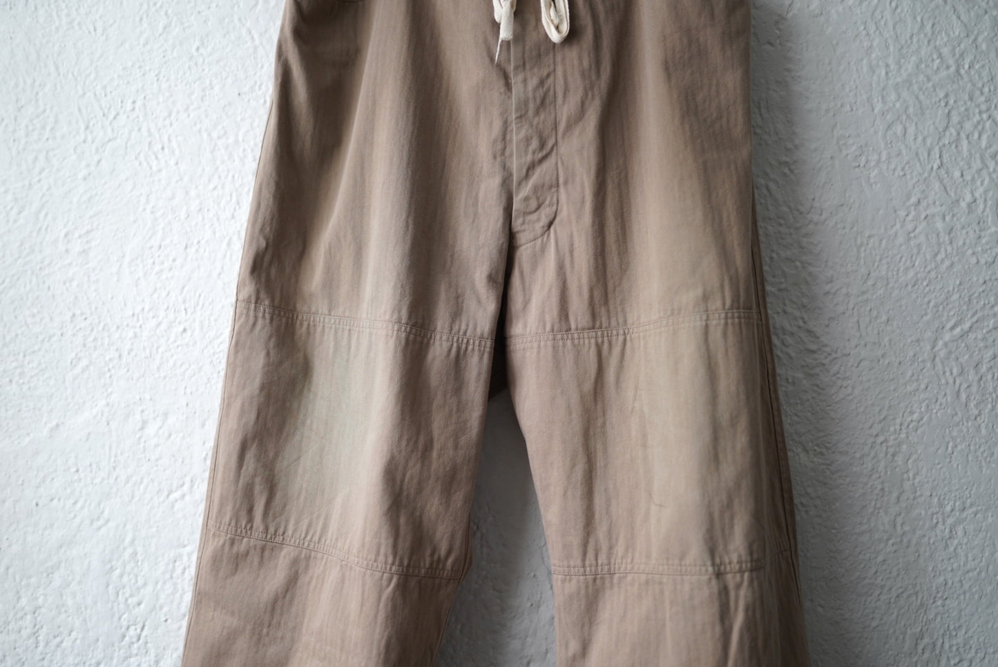 17SS Gardeners Pants コットンヘリンボーンガーデナーパンツ / Paul Harnden(ポールハーデン)