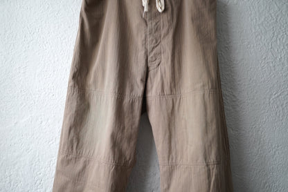 17SS Gardeners Pants コットンヘリンボーンガーデナーパンツ / Paul Harnden(ポールハーデン)