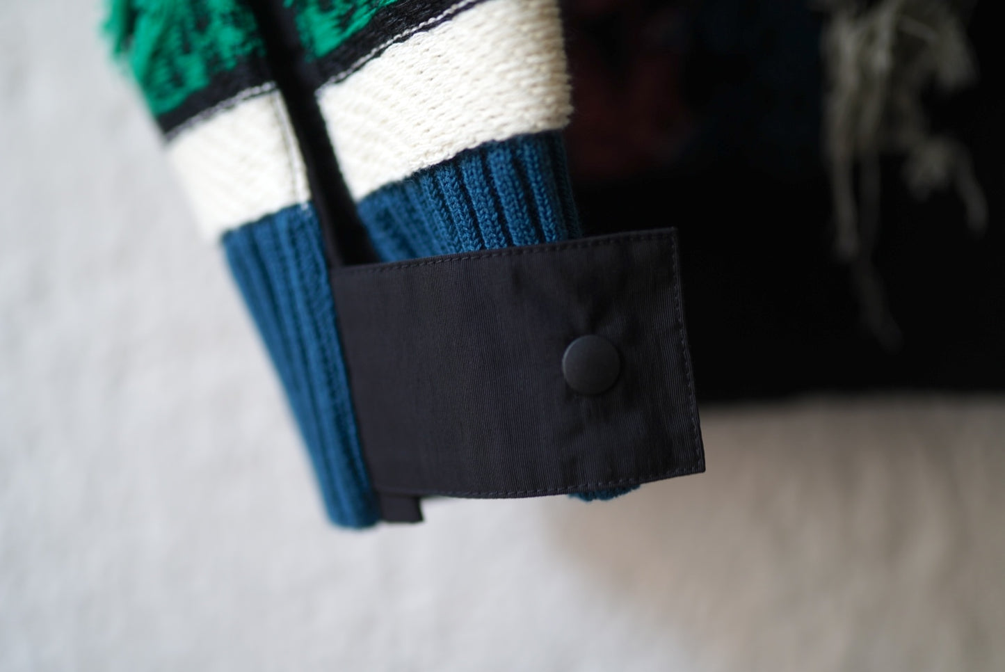 22SS Rug Jacquard Knit Pullover ラグジャガードニットプルオーバー セーター / sacai(サカイ)