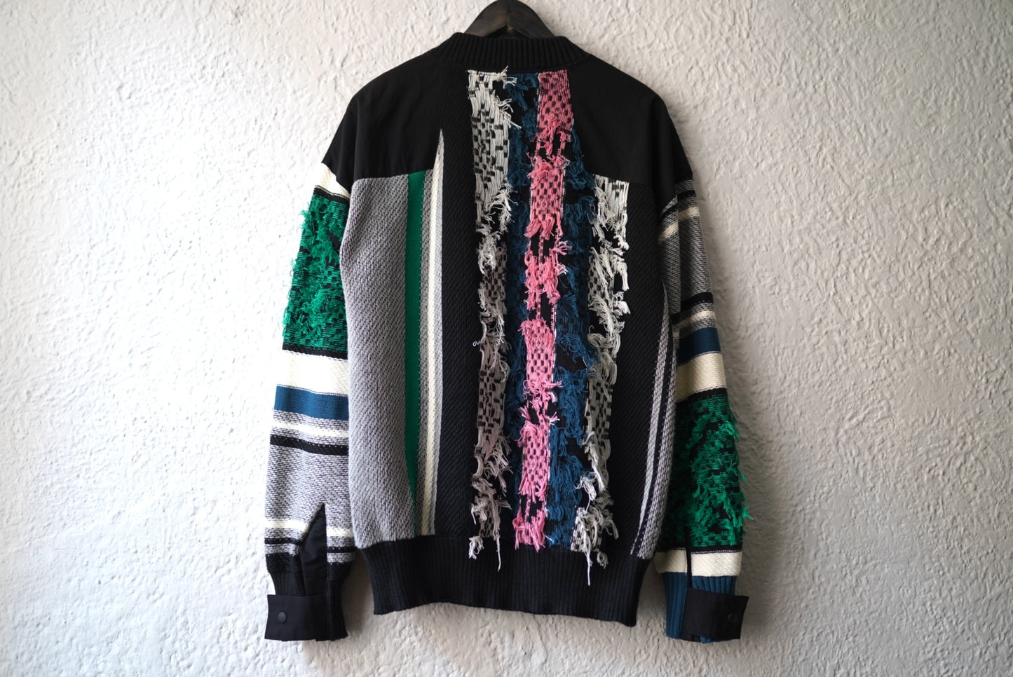 22SS Rug Jacquard Knit Pullover ラグジャガードニットプルオーバー セーター / sacai(サカイ)