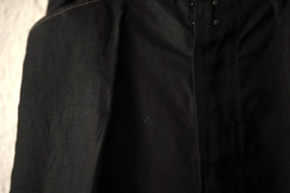 1940's フレンチリネンブラックマキニョンパンツ / Vintage(ヴィンテージ)