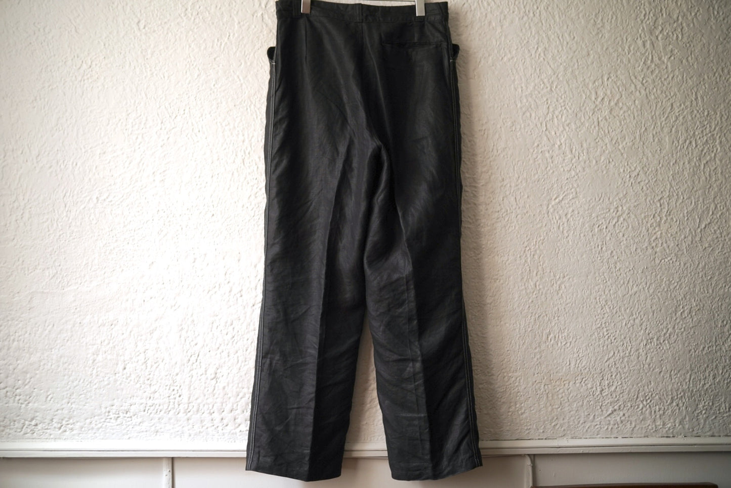 1940's フレンチリネンブラックマキニョンパンツ / Vintage(ヴィンテージ)