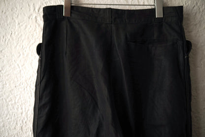 1940's フレンチリネンブラックマキニョンパンツ / Vintage(ヴィンテージ)