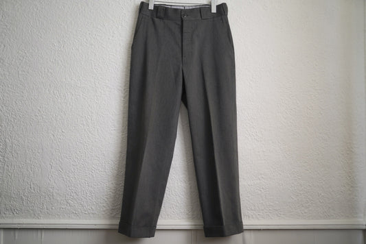 20AW Work Slacks ウールスラックスパンツ グレー / Q Retailor