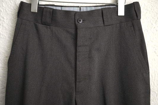 20AW Work Slacks ウールスラックスパンツ グレー / Q Retailor