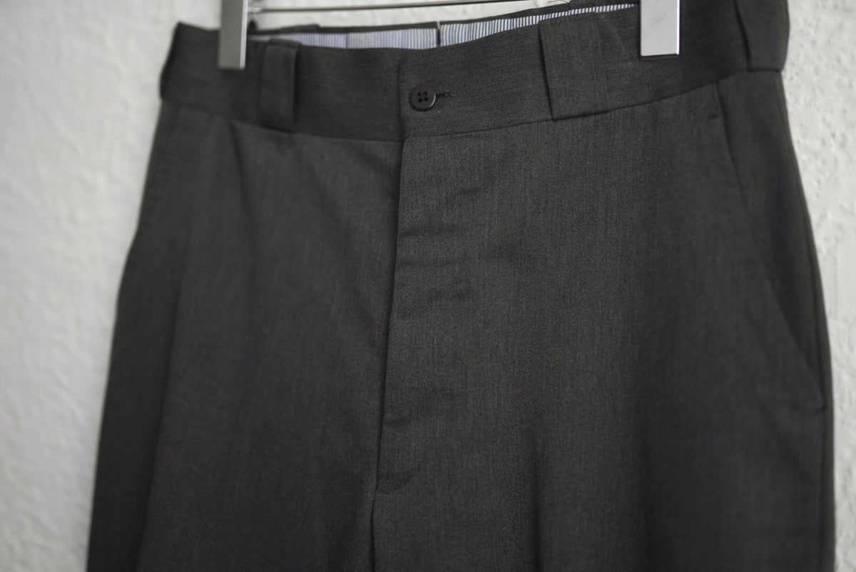 20AW Work Slacks ウールスラックスパンツ グレー / Q Retailor
