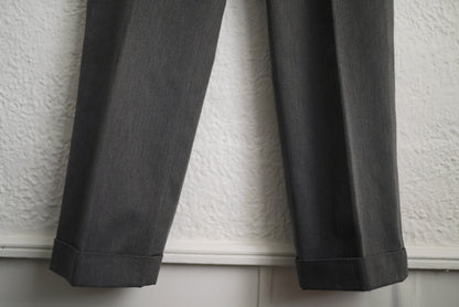 20AW Work Slacks ウールスラックスパンツ グレー / Q Retailor