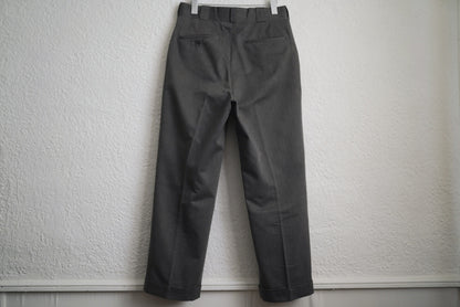 20AW Work Slacks ウールスラックスパンツ グレー / Q Retailor