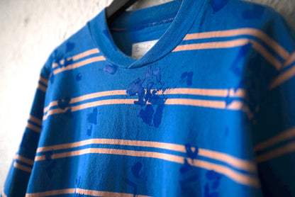 18SS ペンキ加工ボーダー長袖Tシャツ / sacai(サカイ)